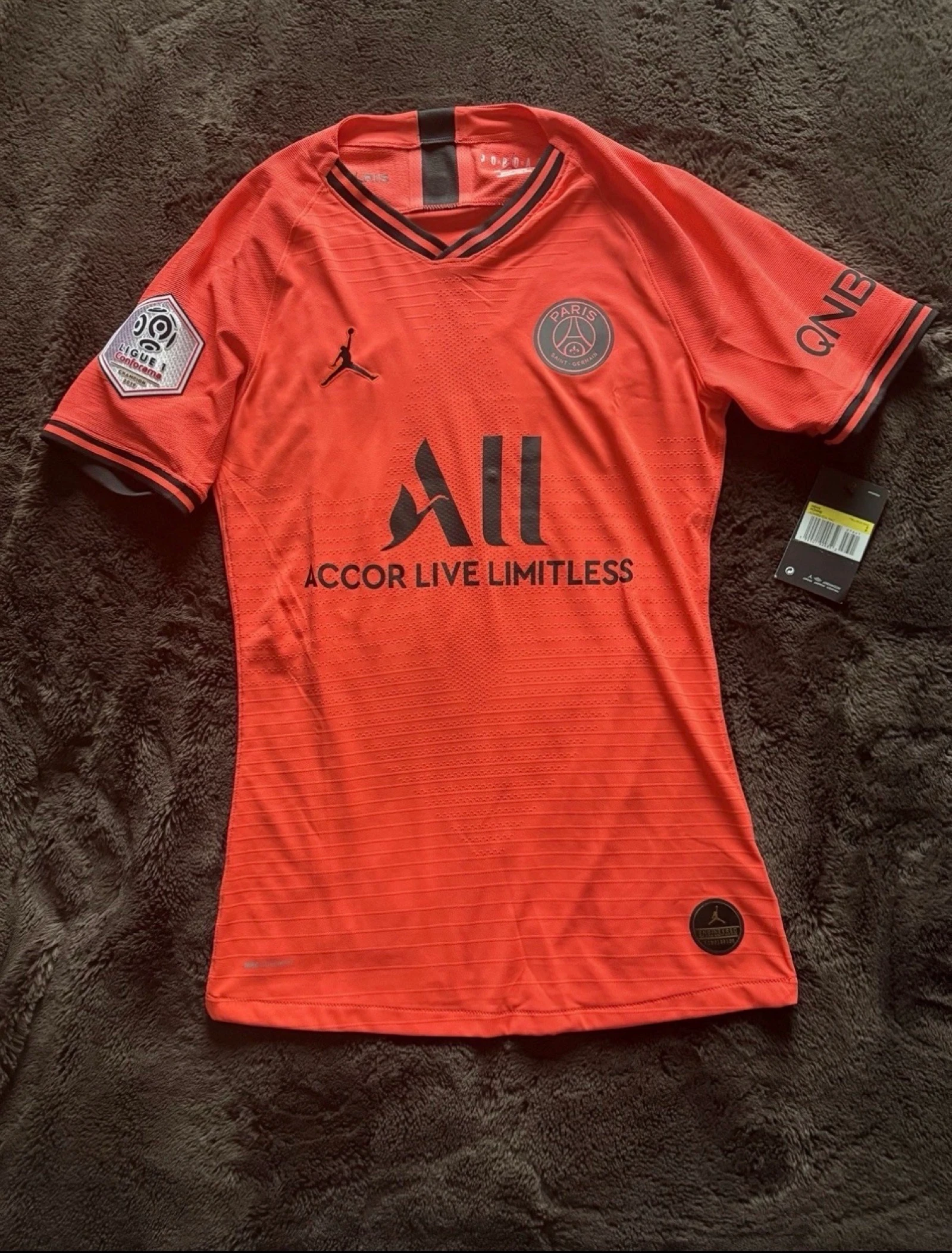 Official PSG Jordan Pro Stock 2019/2020 Jersey Size S Di Maria New Adult – photo 7